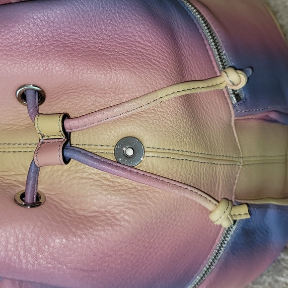 NWT Aimee Kestenberg Sunset Ombre Backpack $248 - Picture 15 of 16